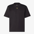 Black T-shirt with FF Embroidered Logo