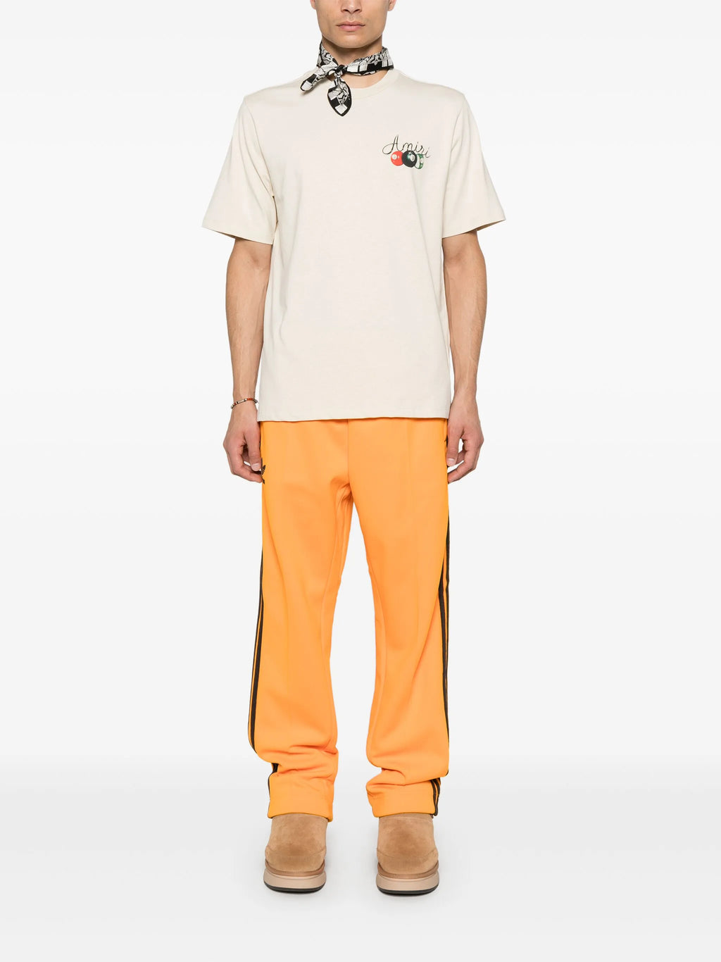 Pool Cue White T-shirt