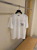 White T-shirt with Logo and Pocket