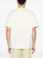 4G logo-embroidery White T-shirt