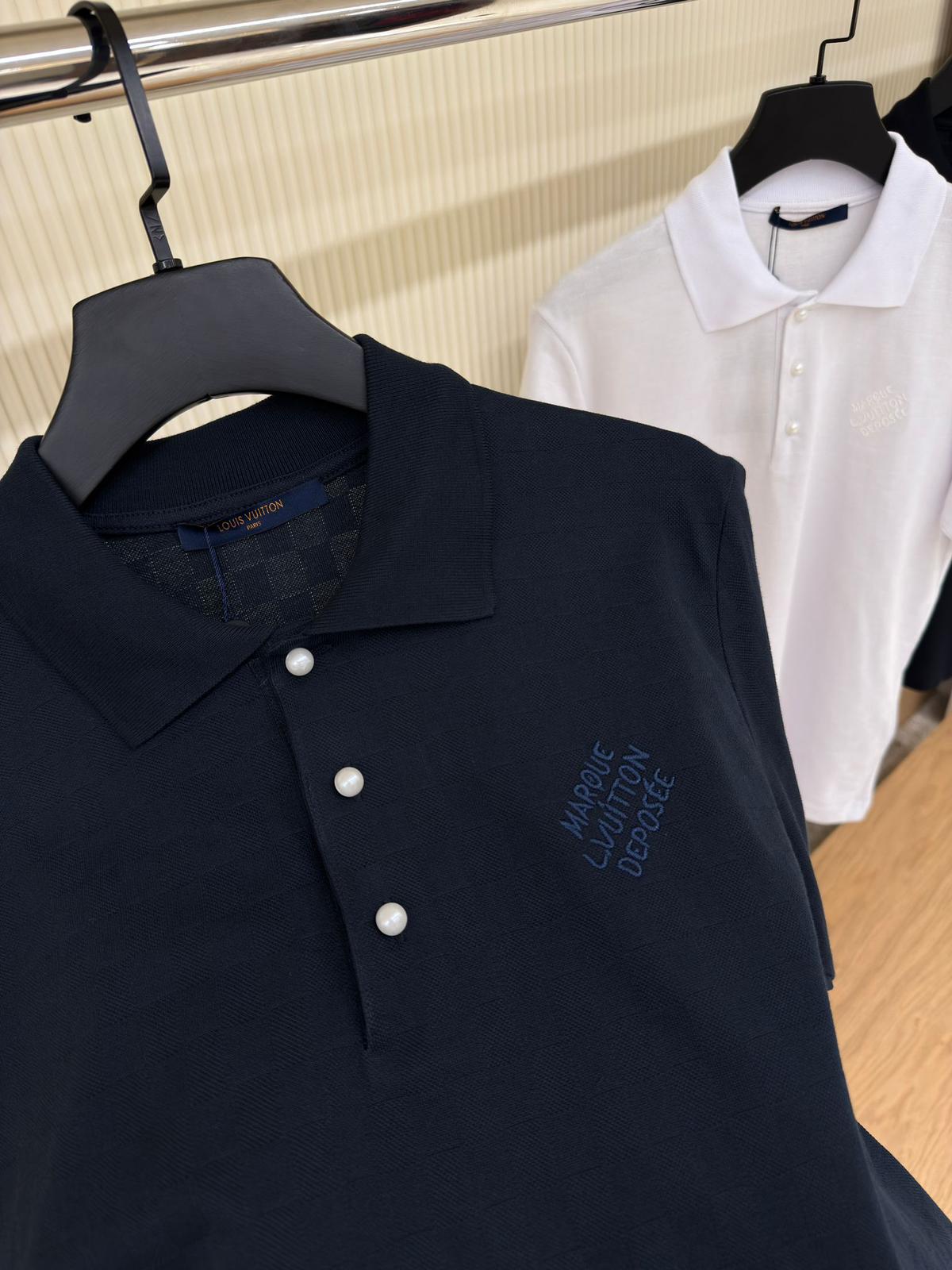 LV Damier Signature Polo Shirt