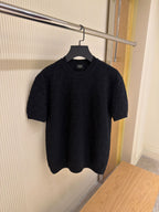 Black FF Cotton Pullover