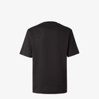 Black T-shirt with Ff Jacquard