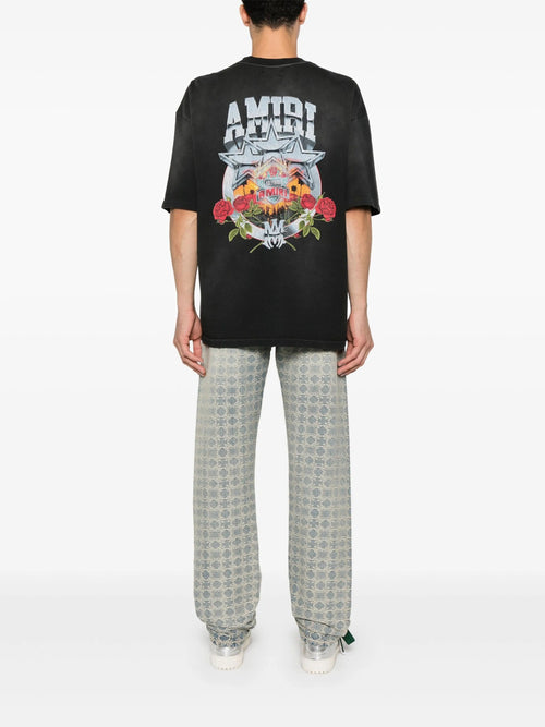 Black Oversized Champions T-shirt