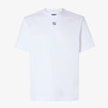 White T-shirt with FF Embroidered Logo