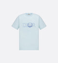 Hylton Nel Embroidered Blue T-shirt