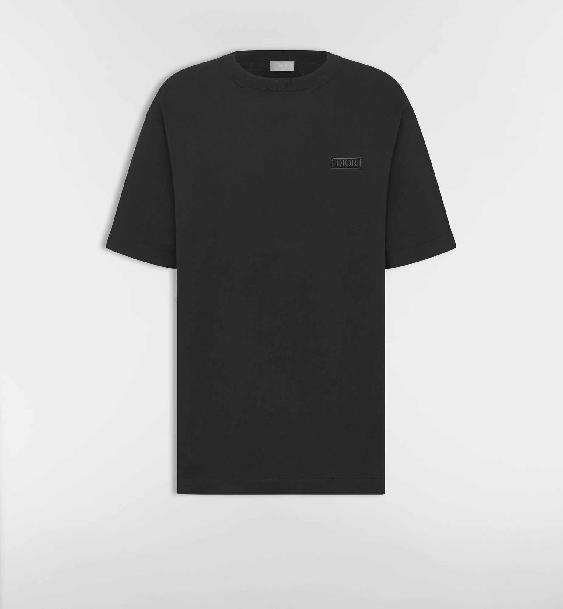 Icons Black Cotton Jersey T-shirt