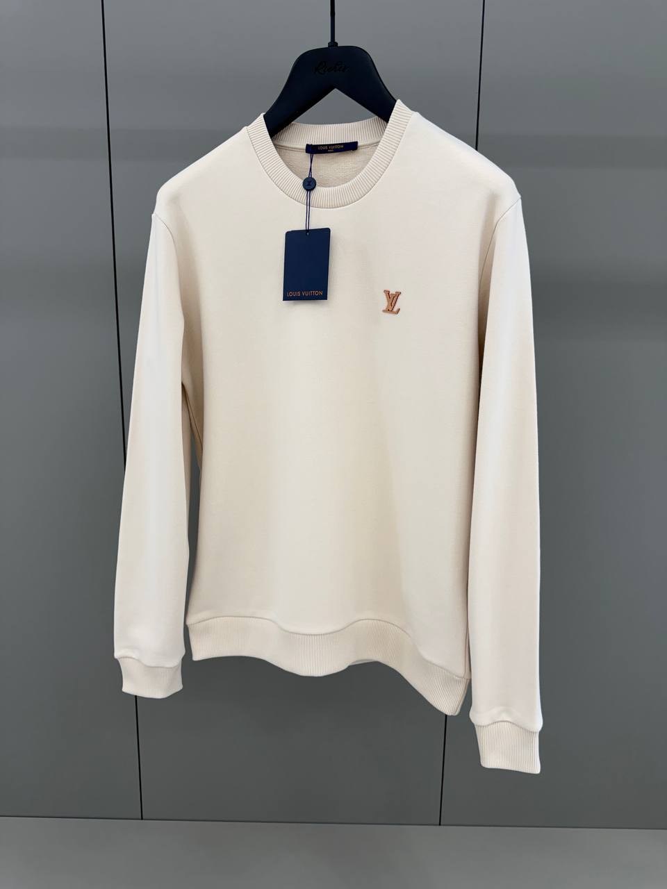 LV Patch Cream White Sweatshirt