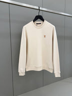 LV Patch Cream White Sweatshirt