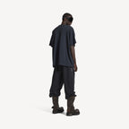 LOOP SPORTS ICON BLACK FADED OVERSIZE T-SHIRT