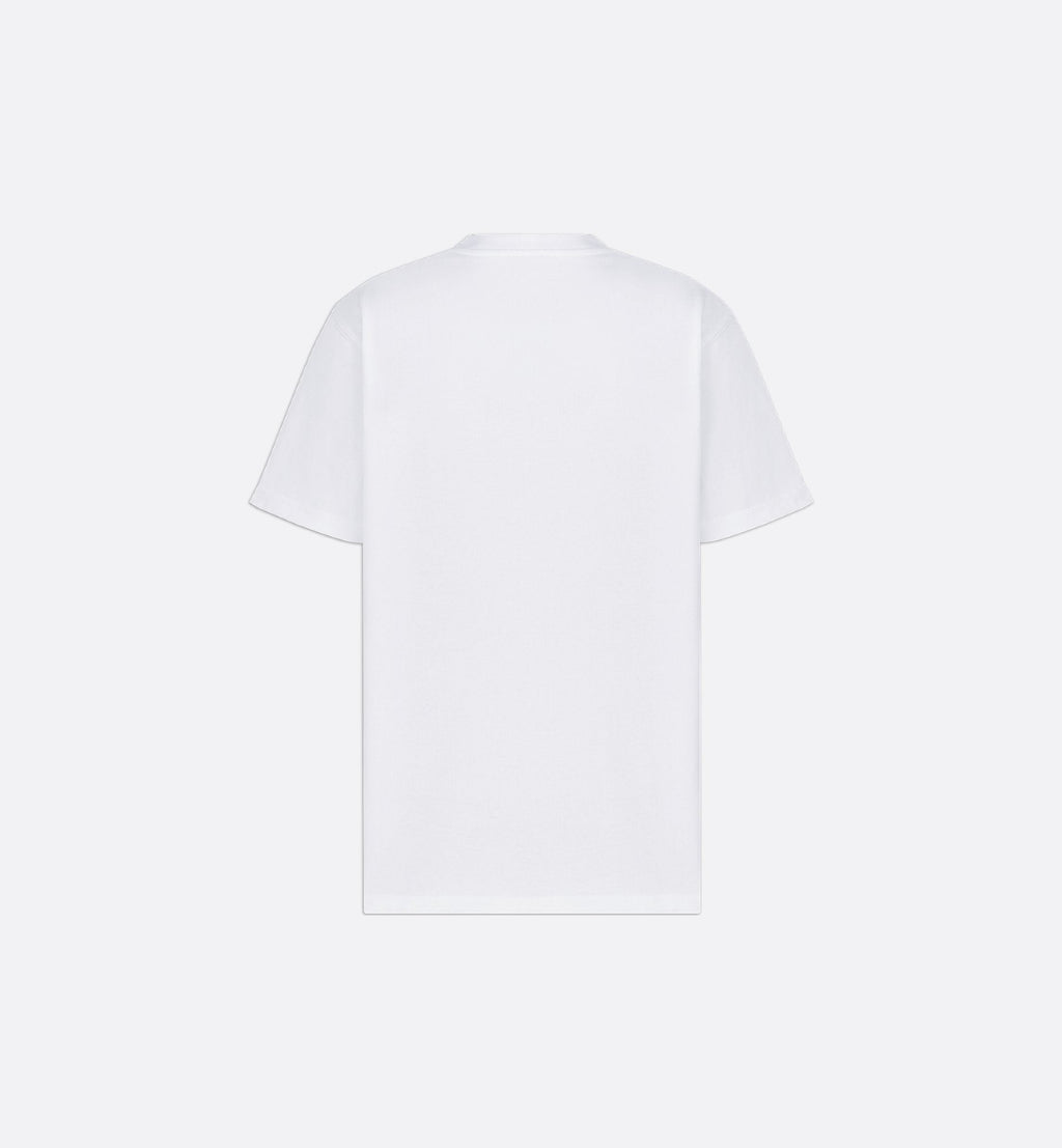 CD ICON Relaxed Fit White T-shirt