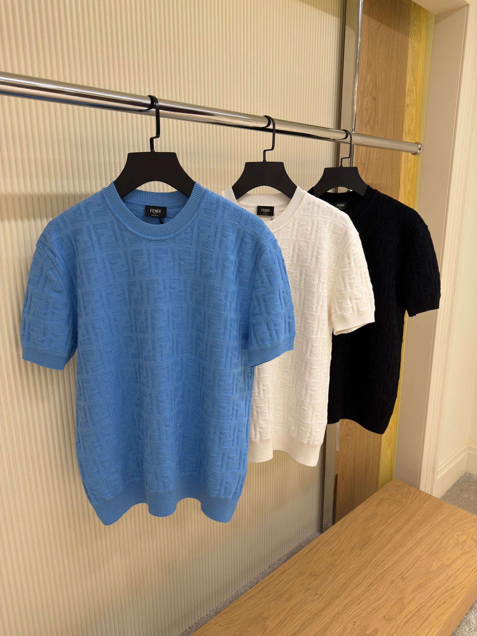 Black FF Cotton Pullover