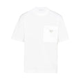 White Logo Plaqué Pocket T-shirt