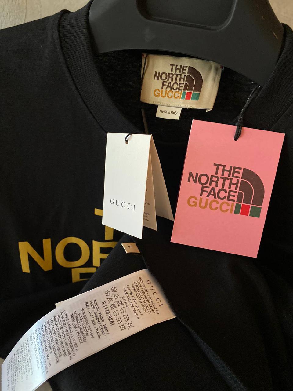 North Face Black Oversized T-shirt