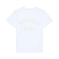 White Cotton T-shirt with Embroidery