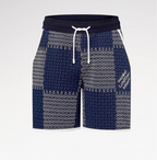 Damier Jacquard Cotton Jersey Set