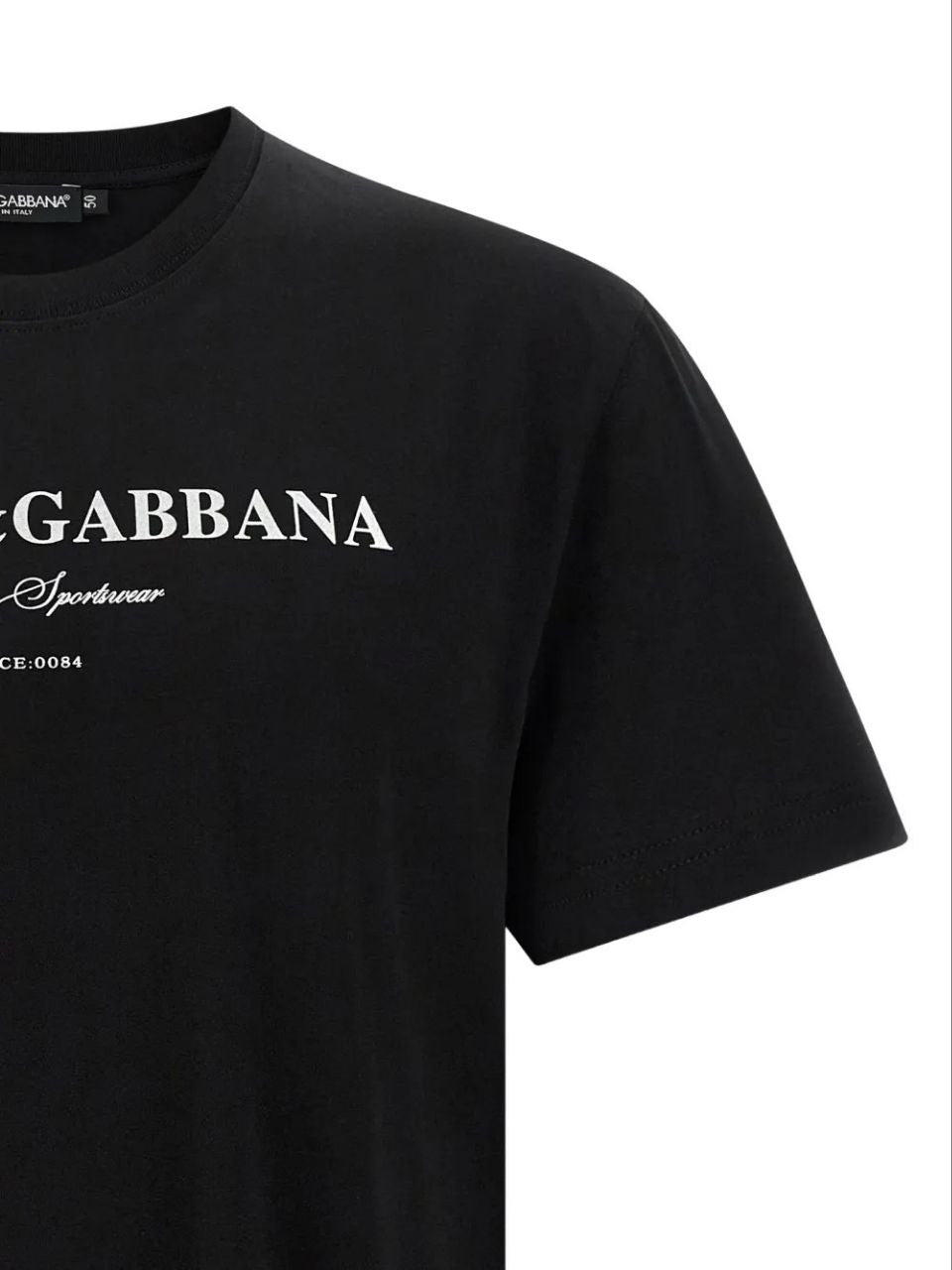 Italian Sportswear Black T-shirt