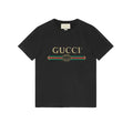 Washed Black Cotton T-shirt