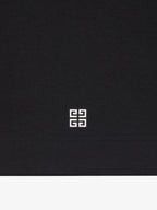 4G Stars Black Cotton T-shirt