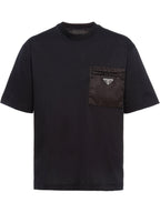 Black Logo Plaqué Pocket T-shirt