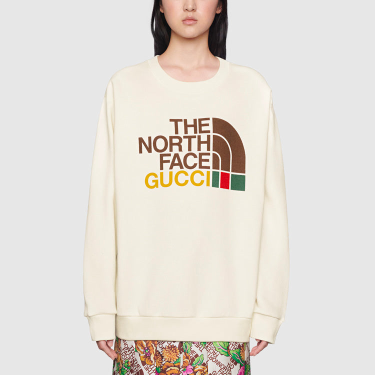 North Face White Sweatshirt
