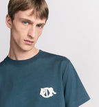 Charm Relaxed Fit Blue T-shirt
