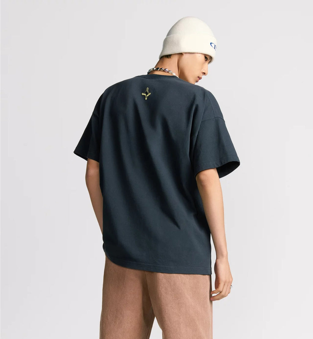 Lewis Hamilton Navy Blue Oversized T-shirt