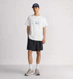 Hylton Nel Embroidered White T-shirt