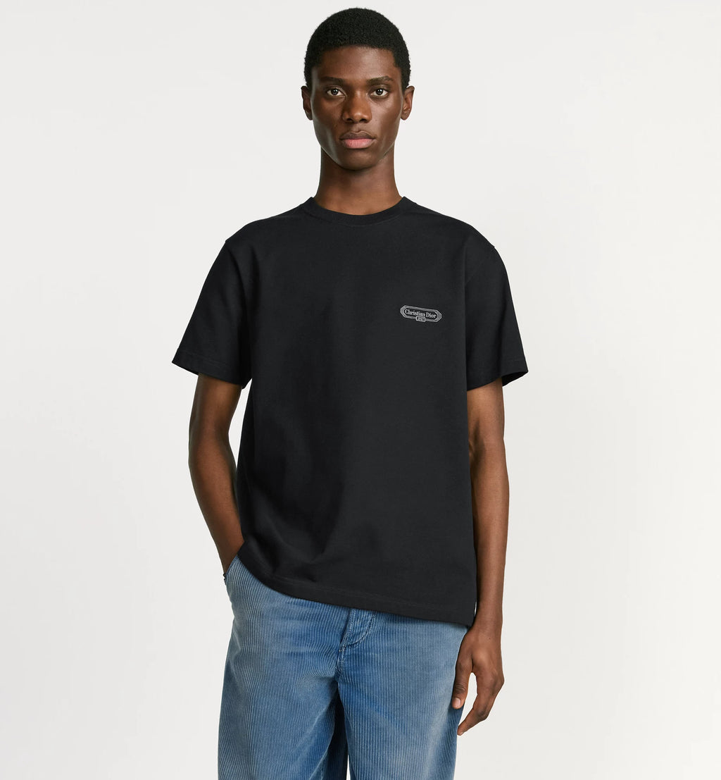 CD Box Relaxed Fit Black T-shirt