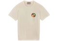 GUC x Palace Tri-Ferg Heavy Cotton Printed White T-shirt - Styledistrict