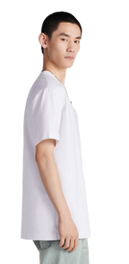 CD INTERLACED RELAXED FIT WHITE T-SHIRT