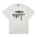 3B LIQUEFIED WHITE T-SHIRT