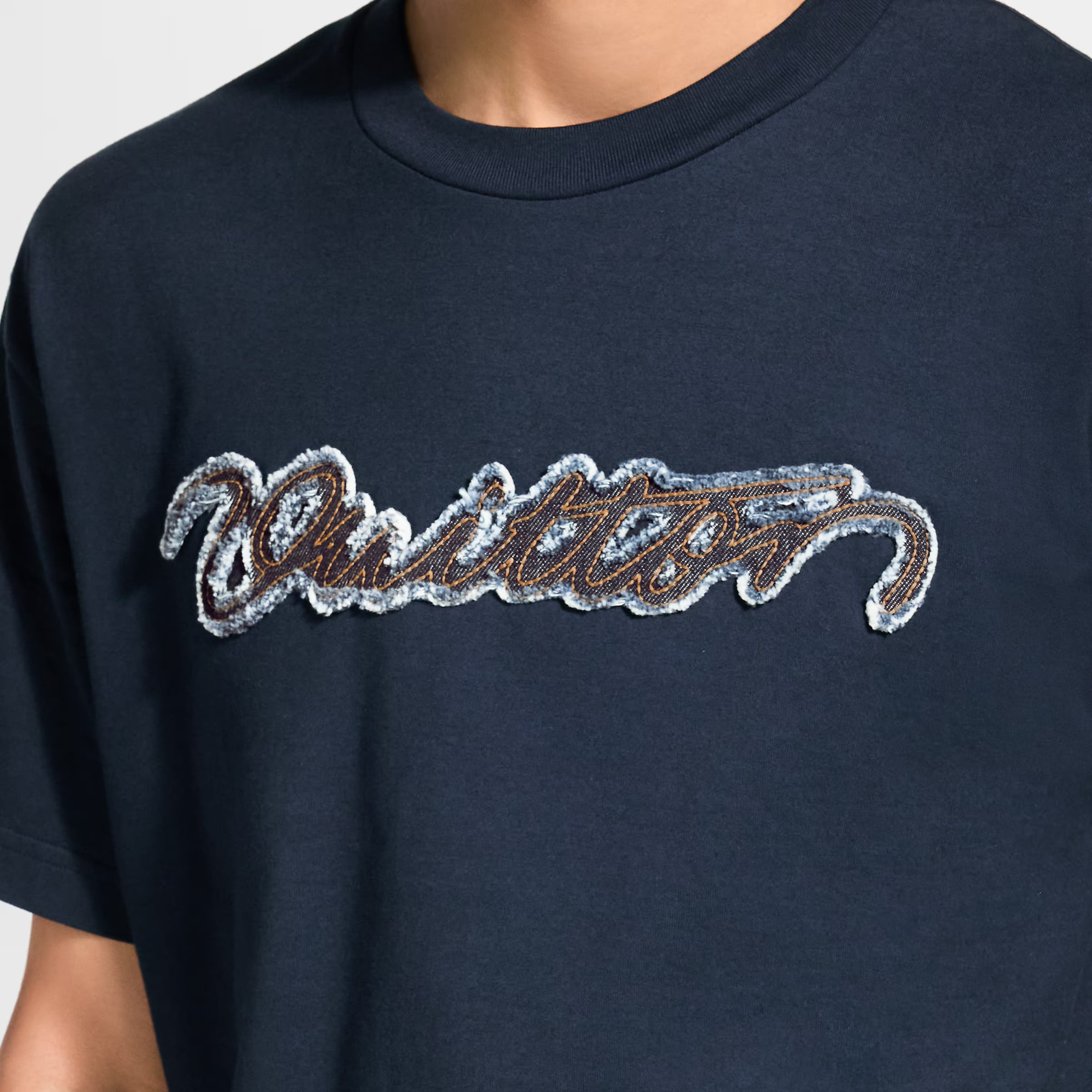 Denim Signature Navy Blue T-shirt