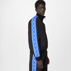 Fair Isle Stripes Nylon Tracksuit
